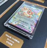 Eevee ex pokemon card inside a magcase